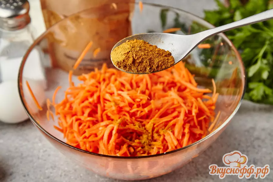 Салат с корейской морковью и курицей - Шаг 3
