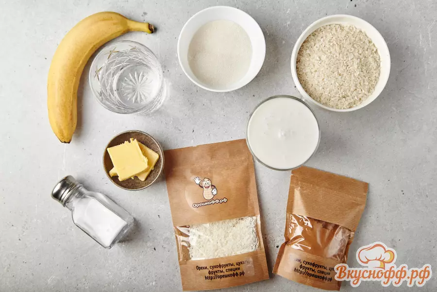 Рисовая каша на кокосовом молоке - Ингредиенты и состав рецепта