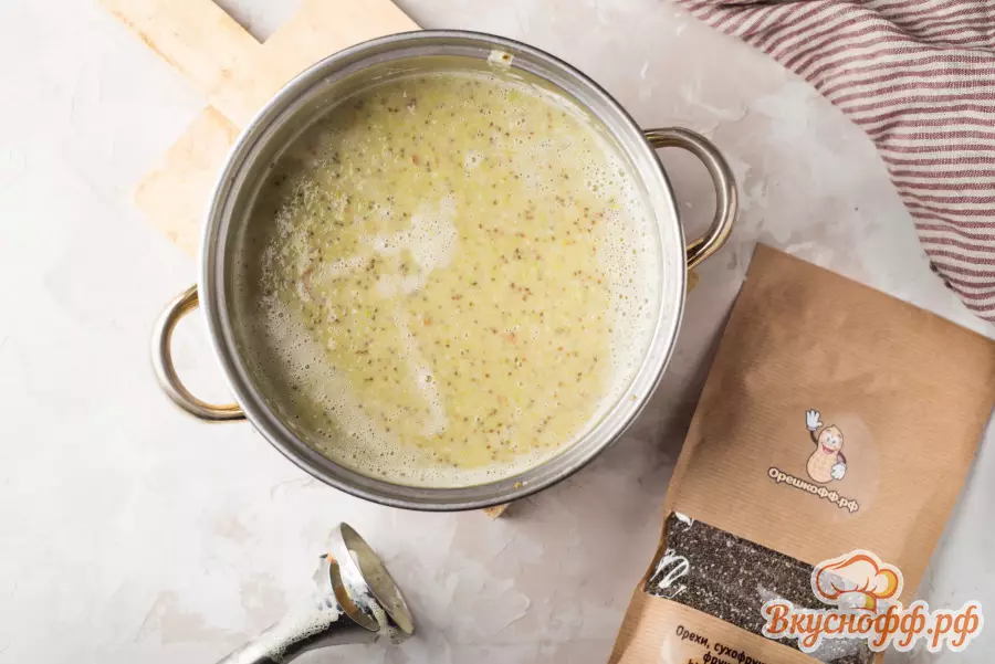 Суп из брокколи с миндалём и семенами чиа - Шаг 6