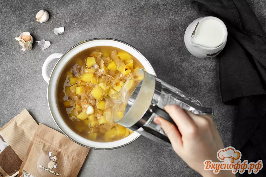 Картофельный суп-пюре со сливками и кумином - Шаг 3