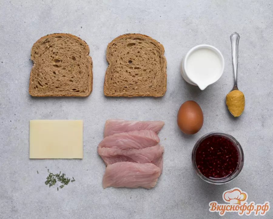 Сэндвич «Монте-Кристо» - Ингредиенты и состав рецепта