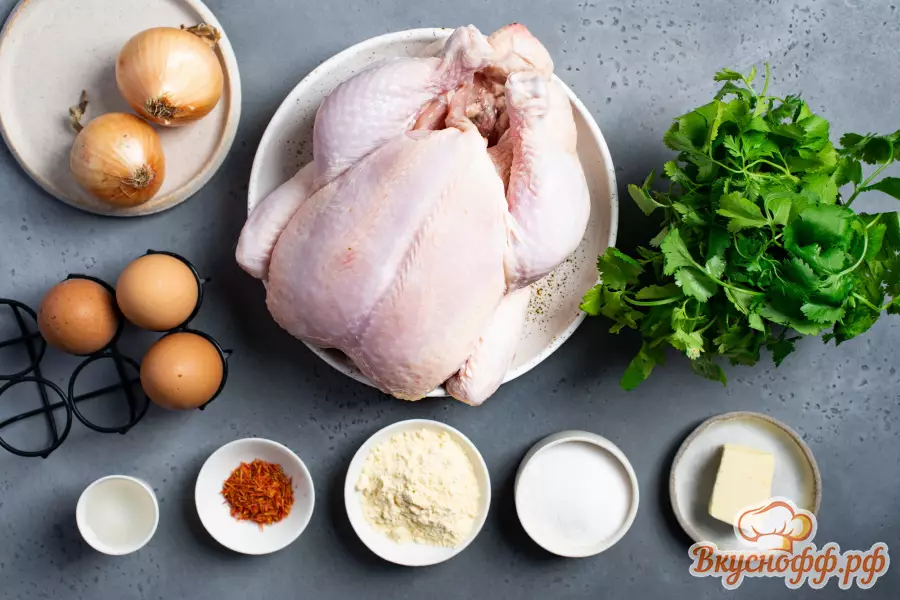 Чихиртма из курицы - Ингредиенты и состав рецепта