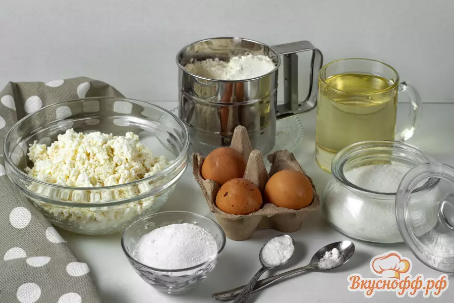 Творожные шарики - Ингредиенты и состав рецепта