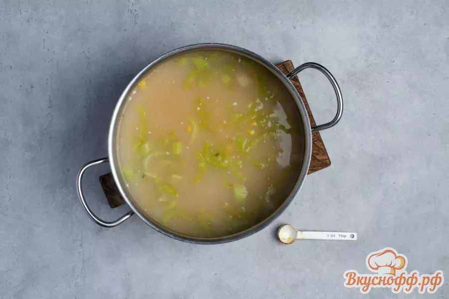 Овощной суп с кукурузой - Шаг 3