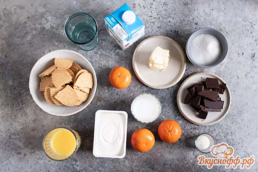 Муссовый торт в домашних условиях - Ингредиенты и состав рецепта