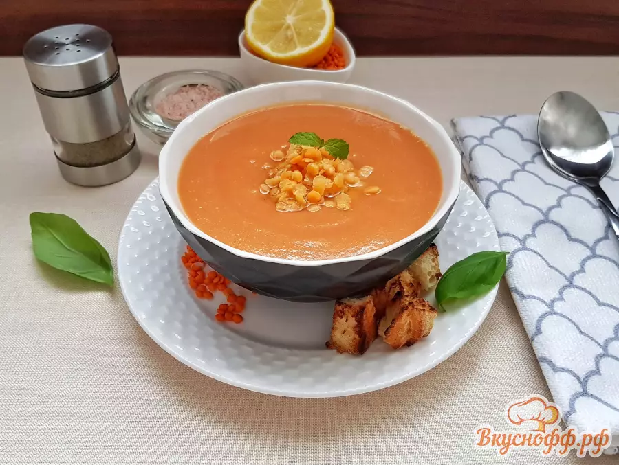Суп из чечевицы «Чорба» - Готовое блюдо
