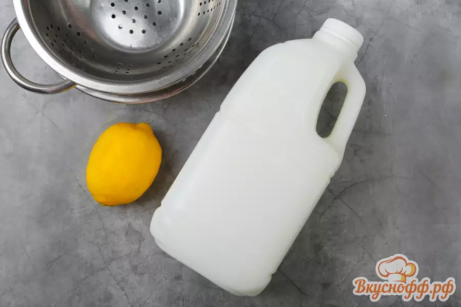 Домашний творог из молока - Ингредиенты и состав рецепта
