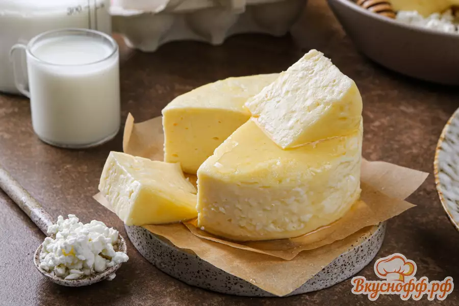 Сыр домашний из молока и творога