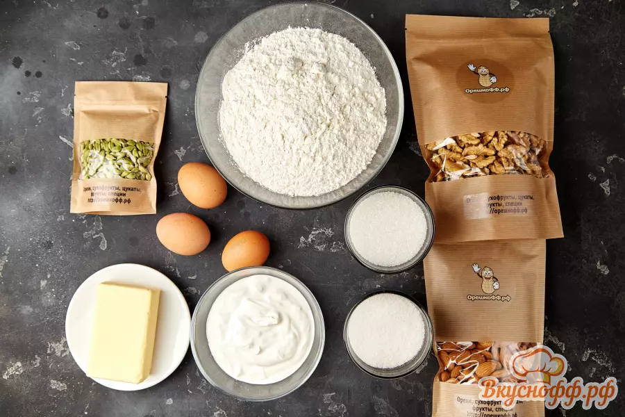 Миндальное печенье «Шакарлама» - Ингредиенты и состав рецепта