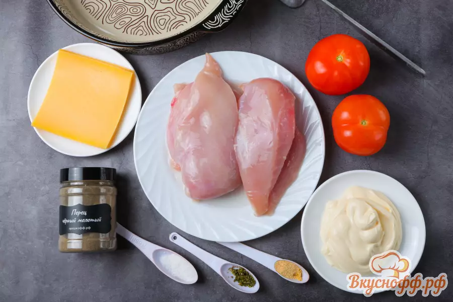Куриные отбивные в духовке - Ингредиенты и состав рецепта