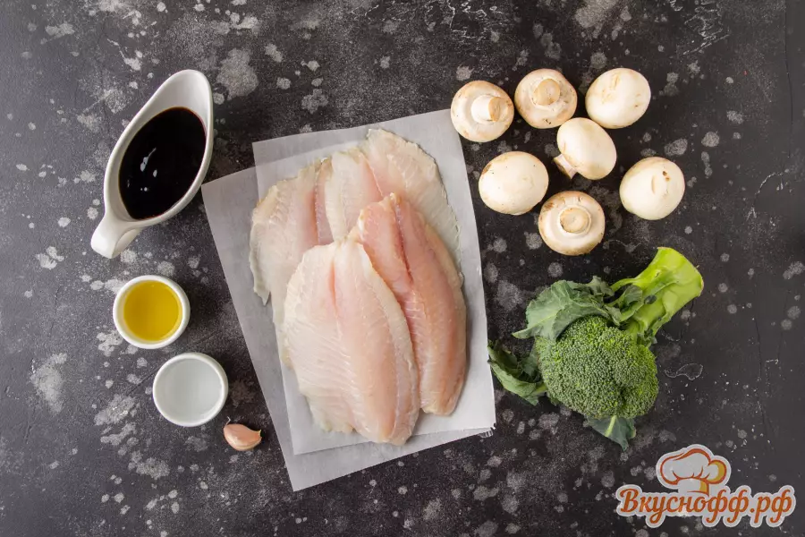 Рыба в соусе унаги - Ингредиенты и состав рецепта