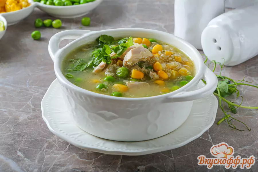 Куриный суп «Чупе» - Готовое блюдо