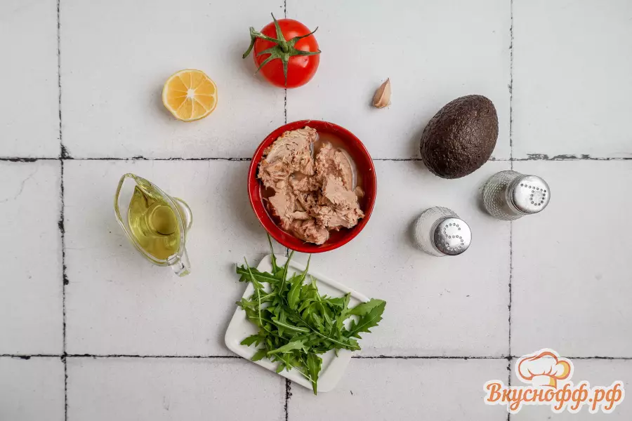 Тимбал из авокадо и тунца - Ингредиенты и состав рецепта