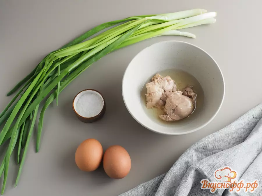 Салат из печени трески с яйцом - Ингредиенты и состав рецепта