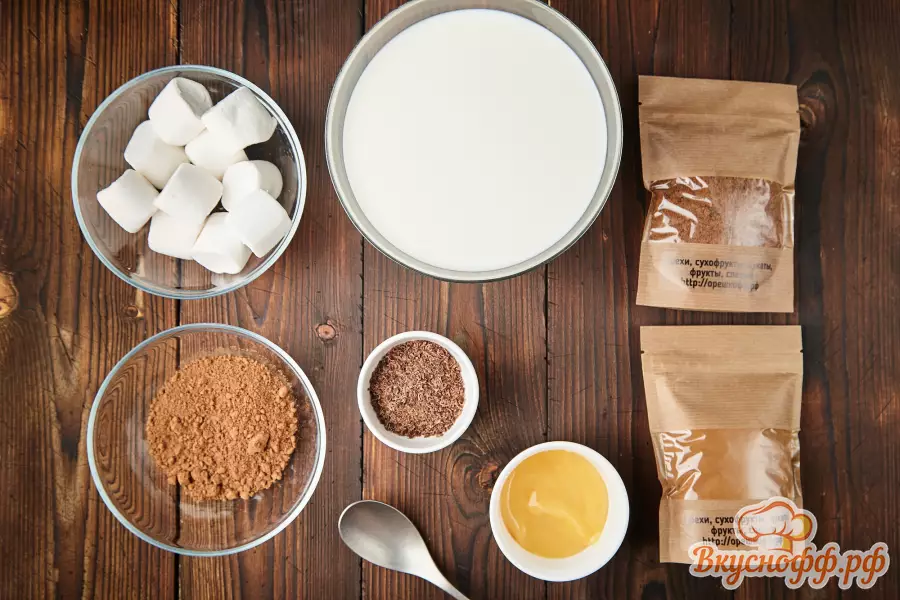 Пряный горячий шоколад - Ингредиенты и состав рецепта