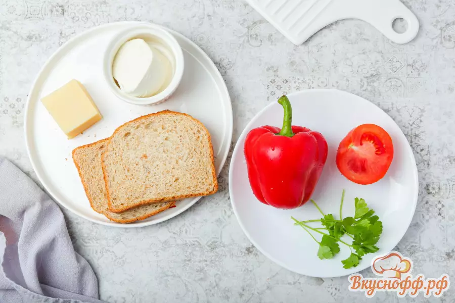 Горячие бутерброды с сыром - Ингредиенты и состав рецепта