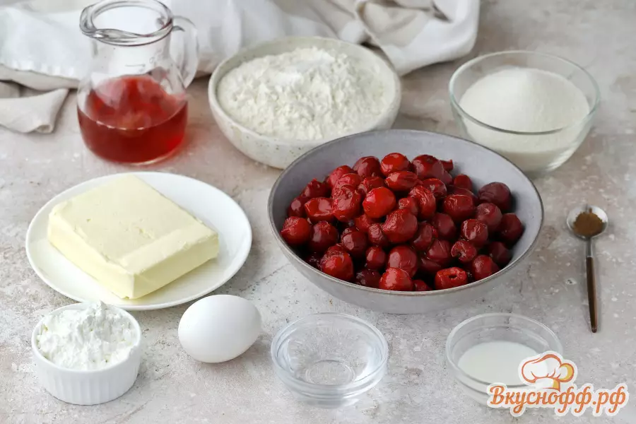 Вишнёвый пирог - Ингредиенты и состав рецепта