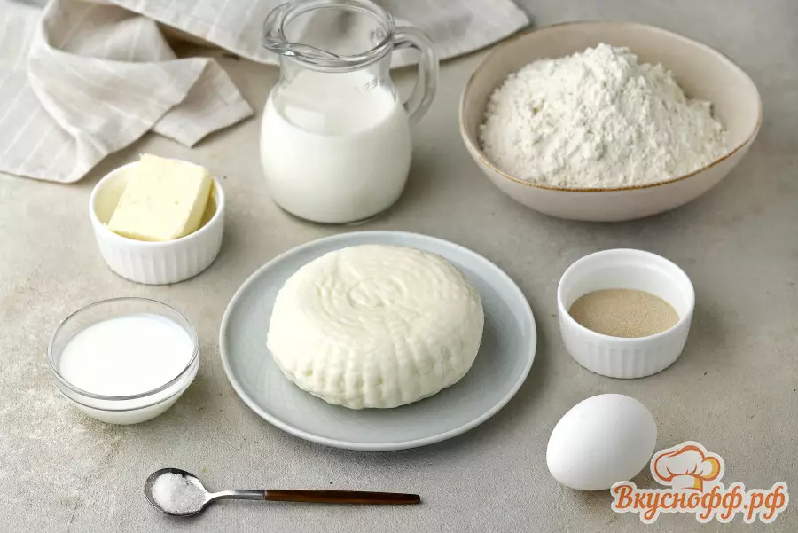 Осетинский пирог с сыром - Ингредиенты и состав рецепта
