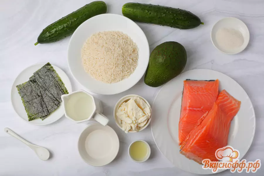Суши-салат «Филадельфия» - Ингредиенты и состав рецепта