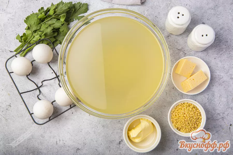 Яичный суп - Ингредиенты и состав рецепта