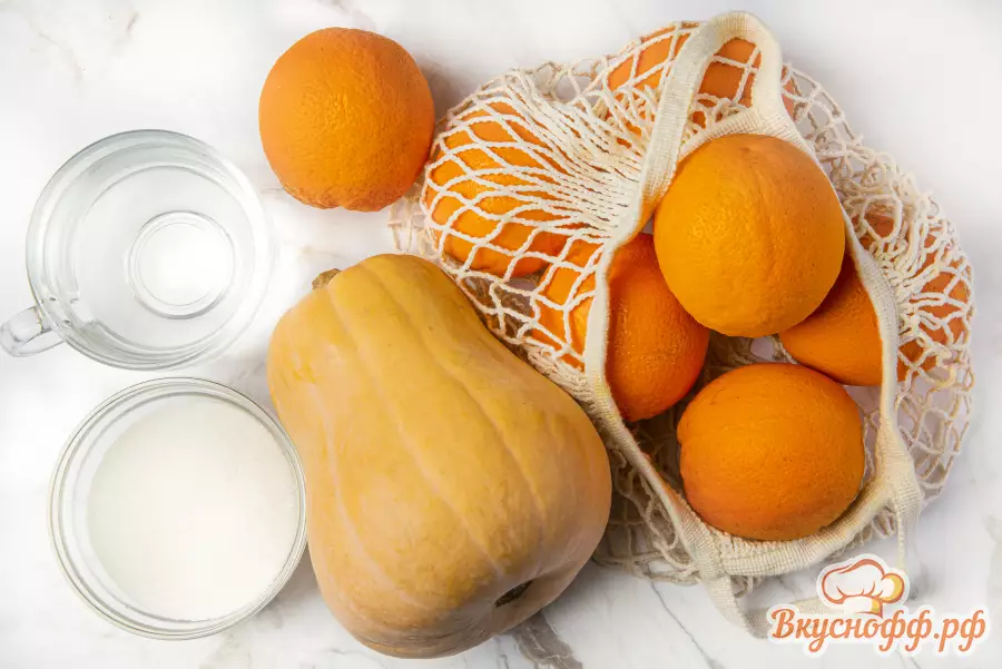 Сок из тыквы с апельсином в домашних условиях - Ингредиенты и состав рецепта