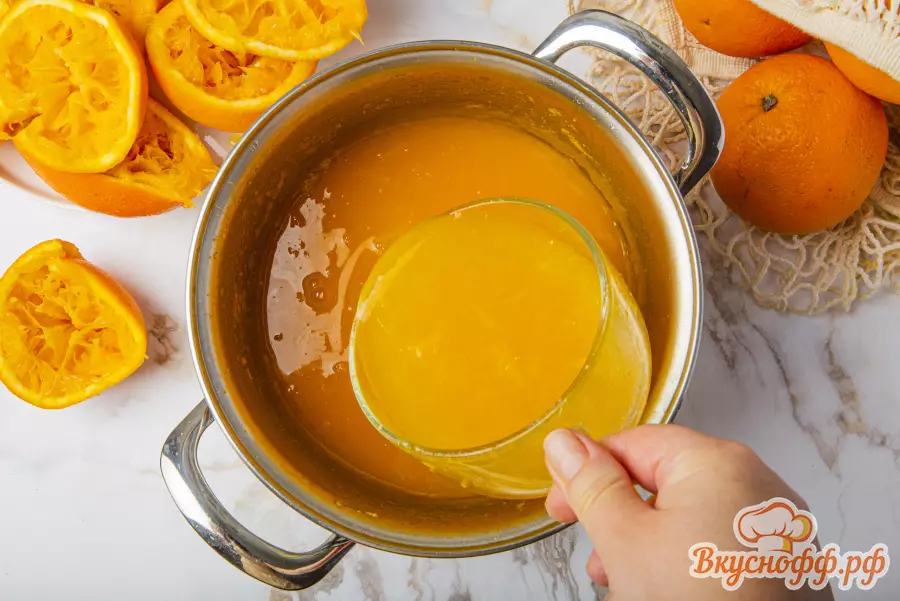 Сок из тыквы с апельсином в домашних условиях - Шаг 6
