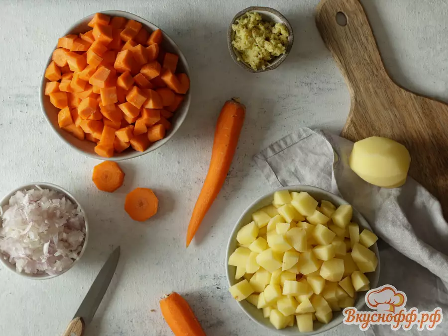 Морковный суп с орехами пекан - Шаг 3