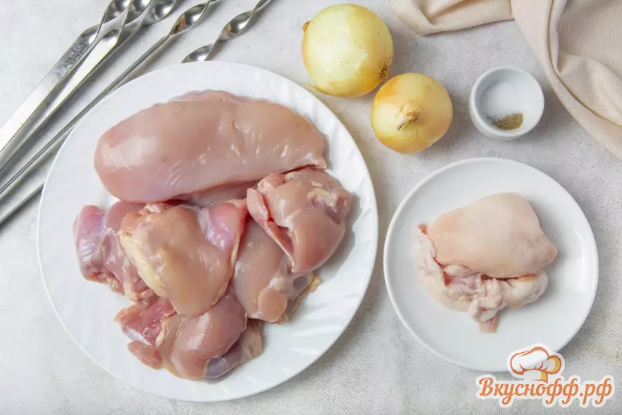 Люля-кебаб из курицы - Ингредиенты и состав рецепта