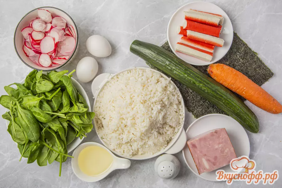 Кимпаб - Ингредиенты и состав рецепта