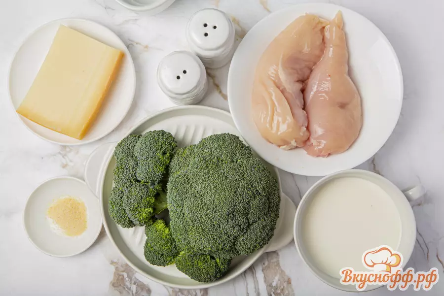 Курица с брокколи в духовке - Ингредиенты и состав рецепта