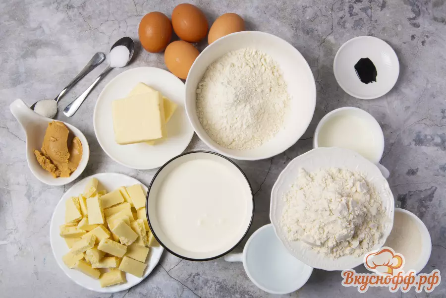 Заварное пирожное «Шу» - Ингредиенты и состав рецепта