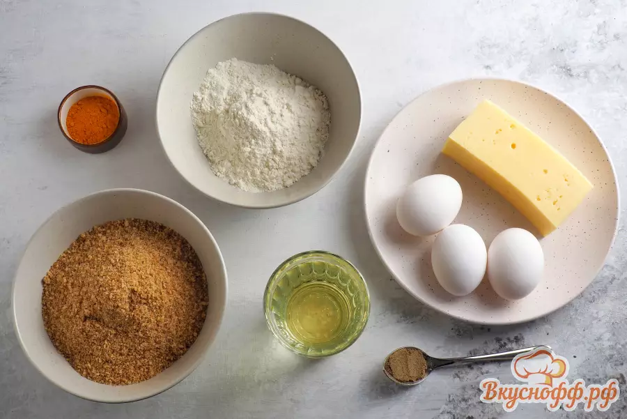 Хрустящие сырные палочки - Ингредиенты и состав рецепта