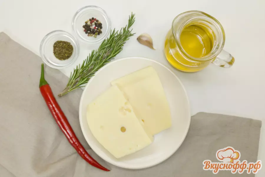 Маринованный сыр с чили - Ингредиенты и состав рецепта