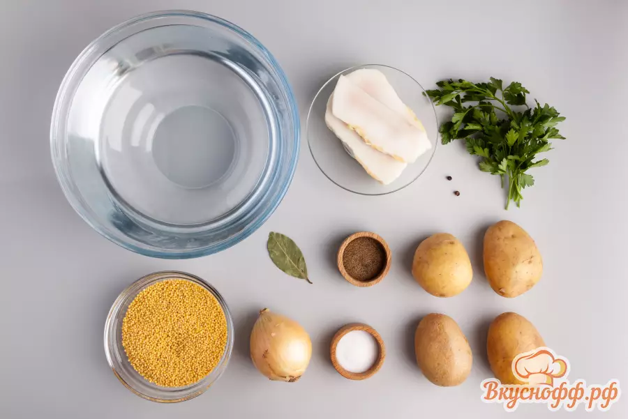 Полевой суп с пшеном - Ингредиенты и состав рецепта