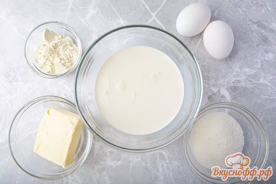 Крем Пломбир для торта - Ингредиенты и состав рецепта