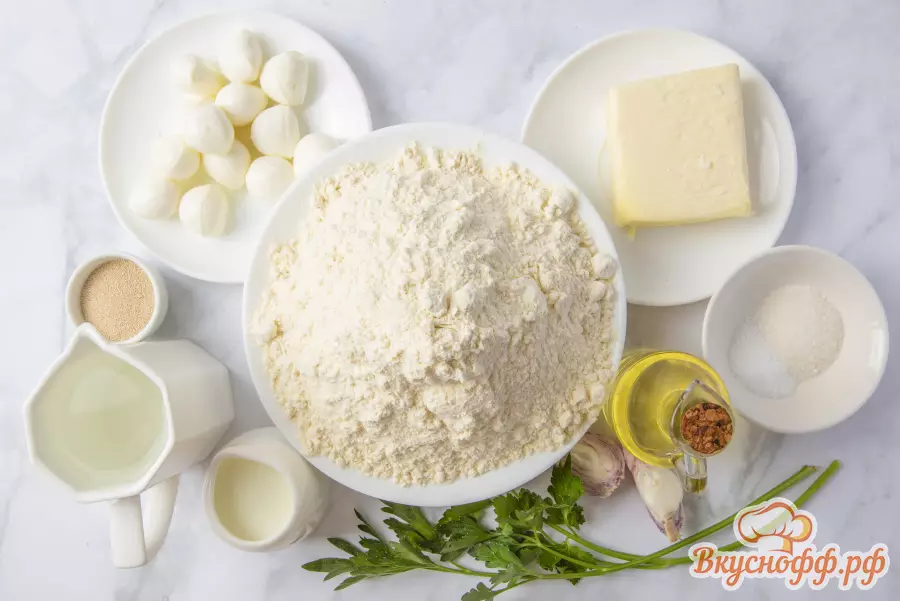 Хлеб с сыром в духовке - Ингредиенты и состав рецепта