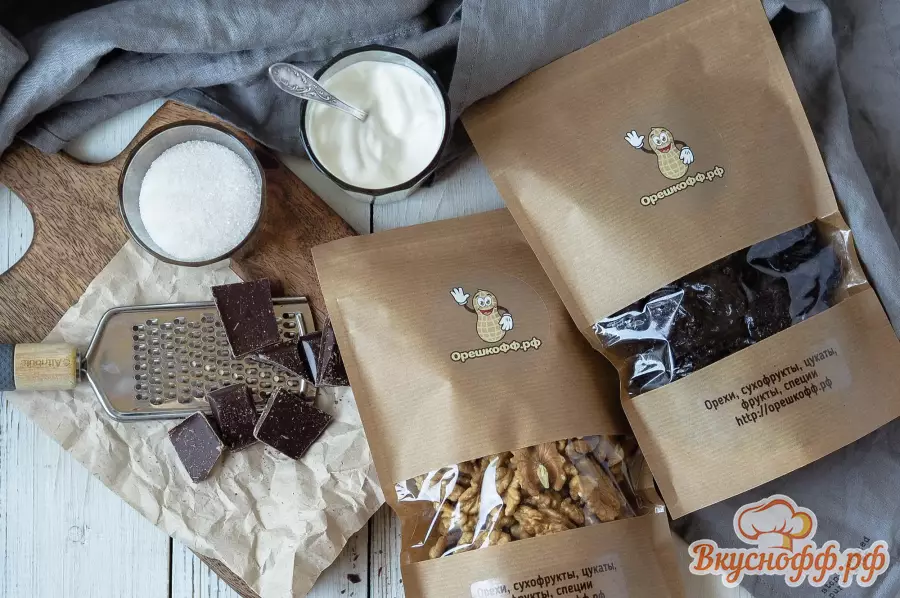 Чернослив с орехами и взбитыми сливками - Ингредиенты и состав рецепта