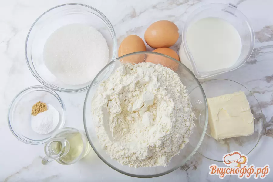 Норвежские вафли на молоке - Ингредиенты и состав рецепта