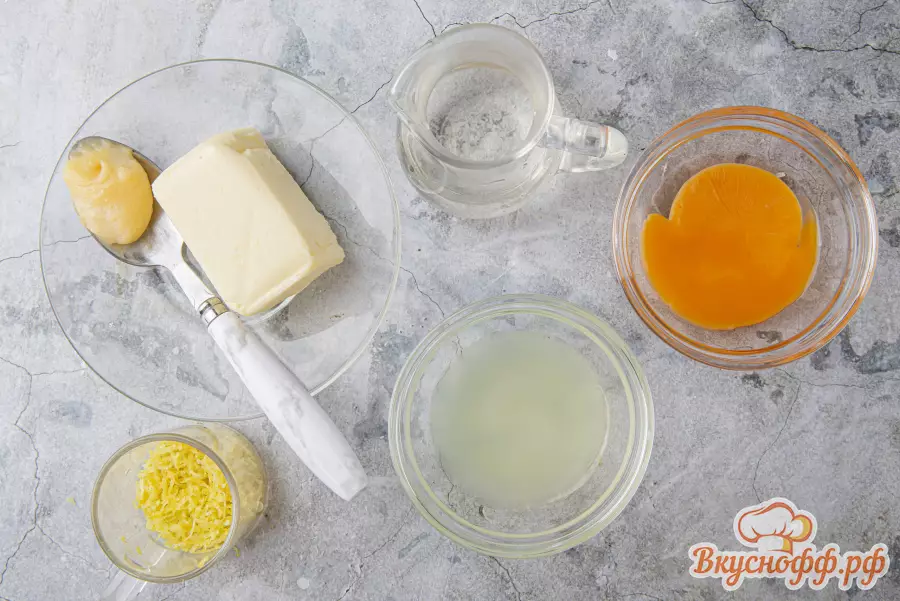 Лимонный соус к рыбе - Ингредиенты и состав рецепта