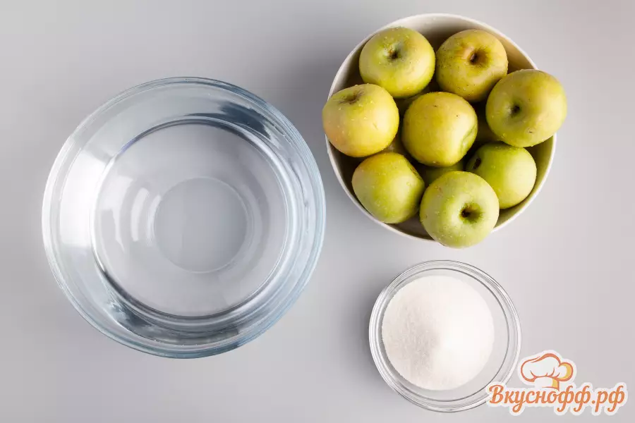 Компот из свежих яблок - Ингредиенты и состав рецепта