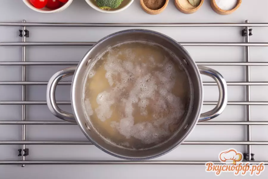 Рисовый суп с фрикадельками - Шаг 3