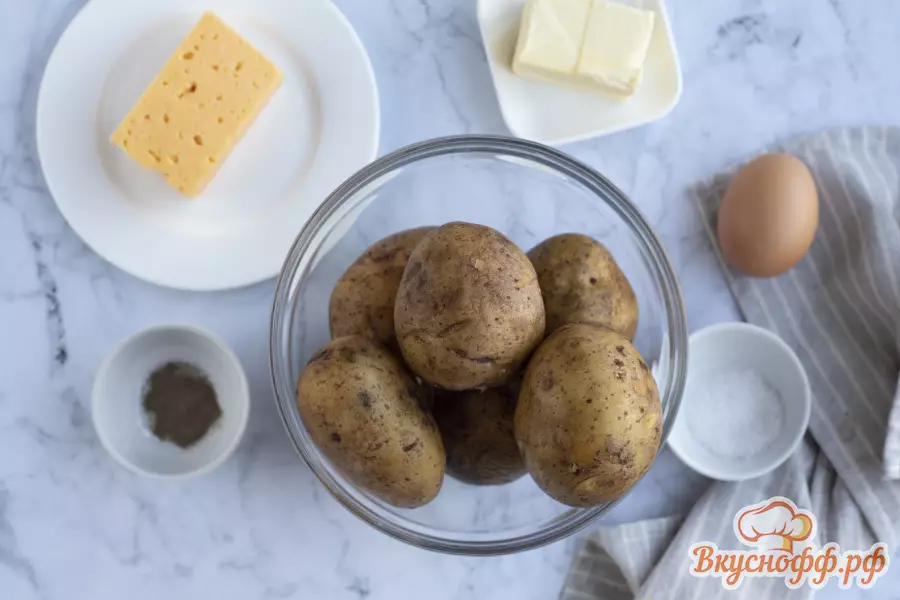 Картофельное пюре в духовке - Ингредиенты и состав рецепта