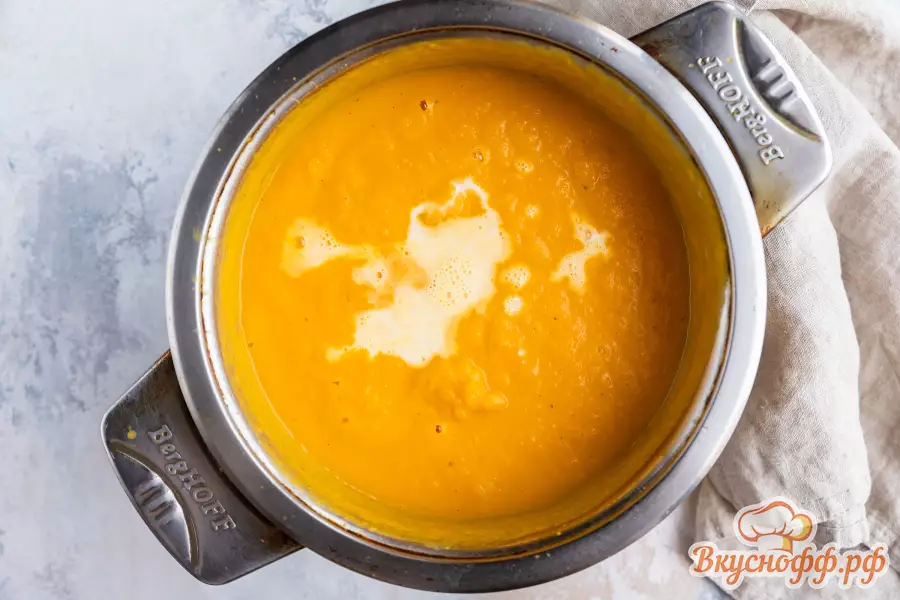 Тыквенный суп со сливками - Шаг 5