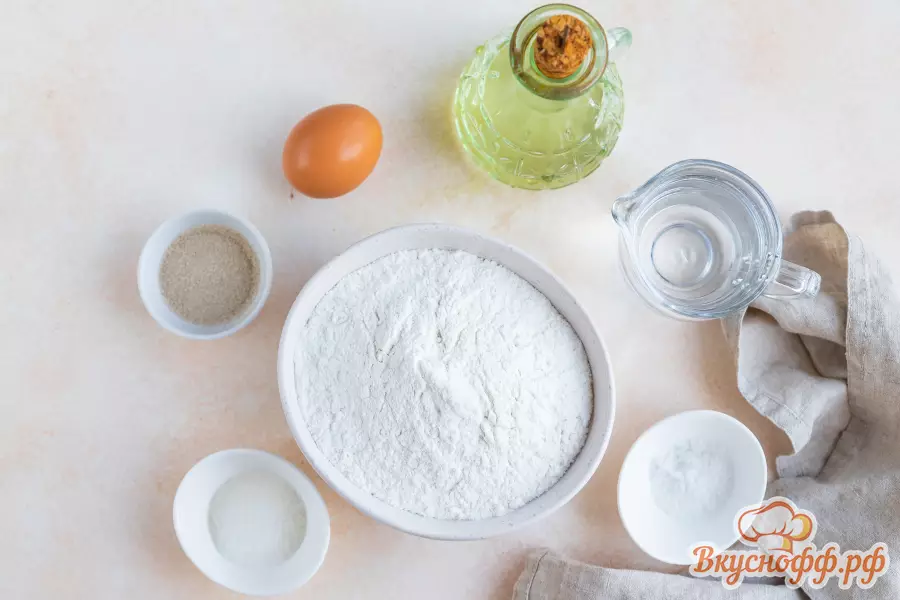 Хлеб из рисовой муки - Ингредиенты и состав рецепта