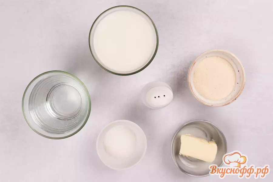 Манная каша на молоке - Ингредиенты и состав рецепта