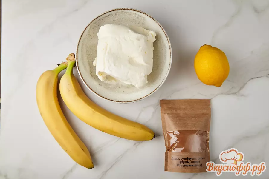 Банановое мороженое с корицей - Ингредиенты и состав рецепта